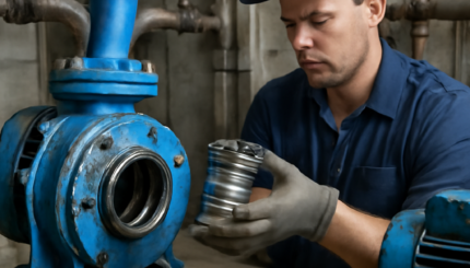 Pompe centrifughe industriali: revisione tenute meccaniche in fermo estivo
