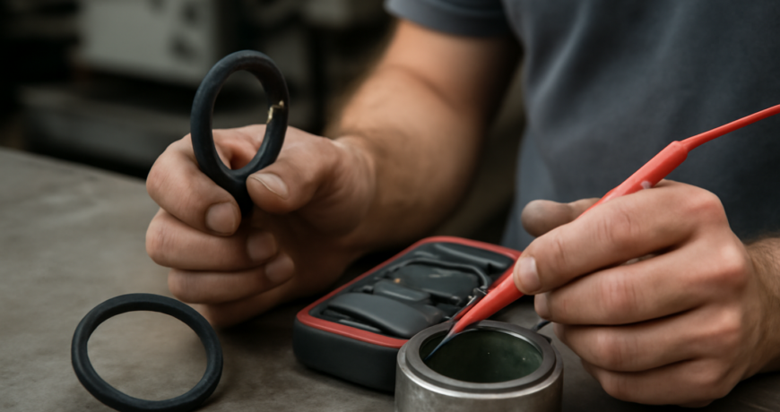 Diagnosticare un O-Ring danneggiato: 8 segnali di guasto e cosa correggere