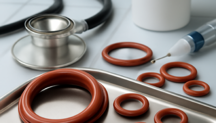 O-Ring in silicone rossi: applicazioni sanitarie oltre il food-grade