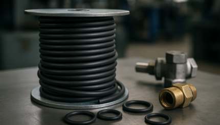 Corde O-Ring in EPDM: applicazioni acqua calda e vapore a bassa pressione